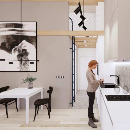 INTERIÉR APARTMÁNOVÉHO BYTU ŠTRSBKÉ PLESO